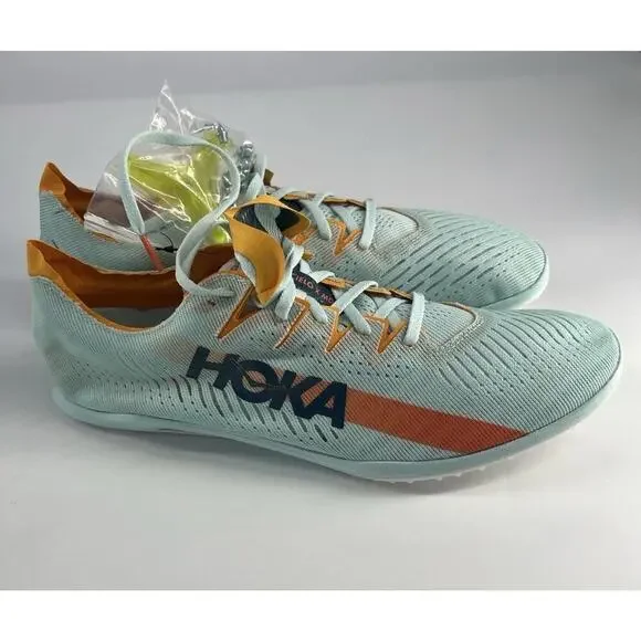 Hoka One One U Cielo X MD Track Shoes In Blue/Orange 1123151/BGRYL US 14M 15.5W - Picture 3 of 9